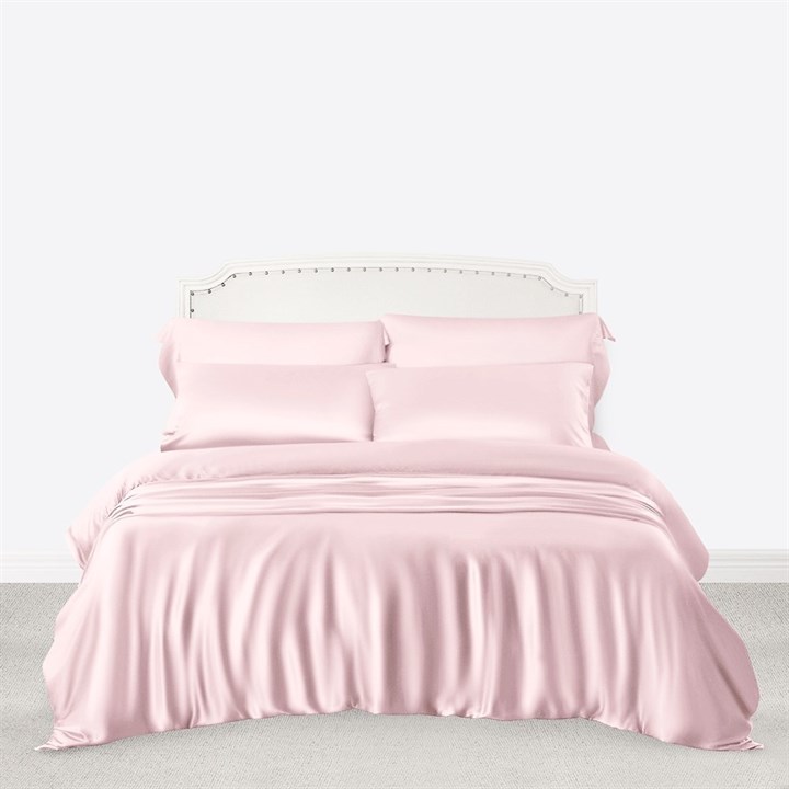 ROSE LIGHT Евро: Шелковое постельное белье, 100% Mulberry - фото 101180