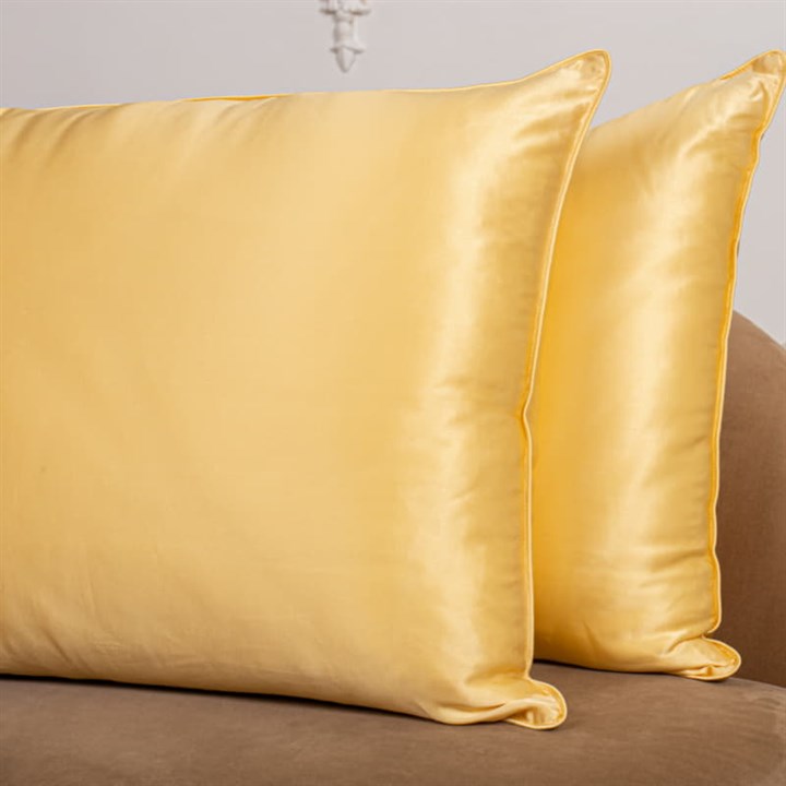 LUXURY SILK GOLD 50х70 1,3 кг Подушка шелковая средняя LCP1002 - фото 189702