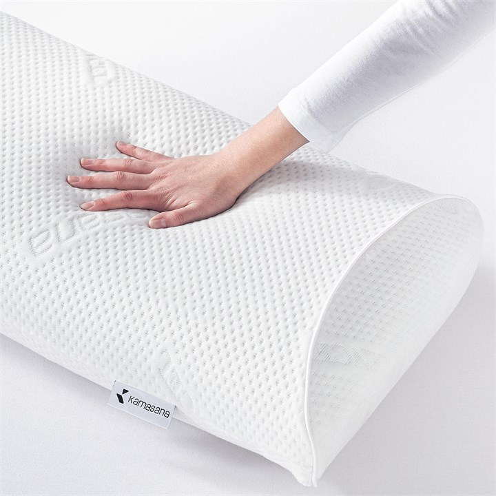 KAMASANA DUO NEROPUR 40х70х14,5 Подушка анатомическая высокая с двумя уровнями комфорта AI30_NERO_40x70 - фото 193560