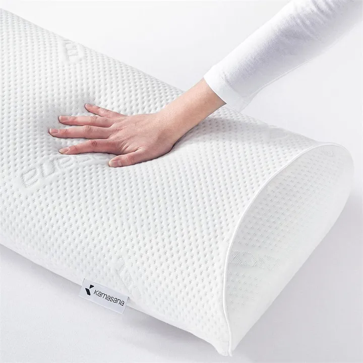 KAMASANA DUO NEROPUR 40х70х14,5 Подушка анатомическая высокая с двумя уровнями комфорта AI30_NERO_40x70