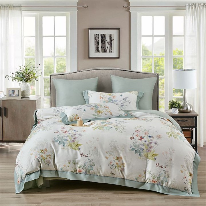 ASABELLA 2267-6 Постельное белье евро: фланель, тенсел/хлопок 2267-6