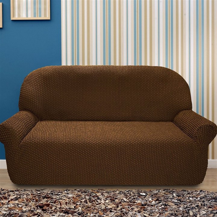 ГАЛАНТ МАРОН Чехол на 3-х местный диван от 170 до 230 см - фото 24745
