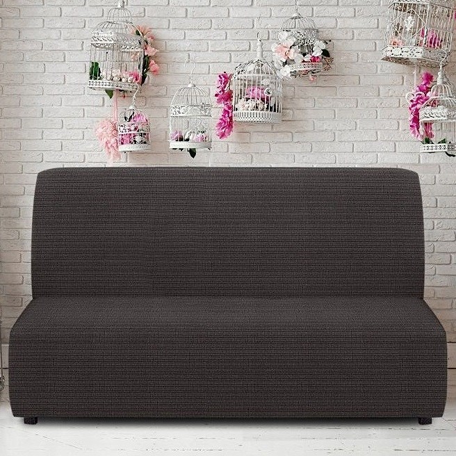 ИБИЦА НЕГРО Чехол на диван без подлокотников от 170 до 210 см - фото 41128