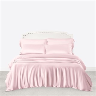 Шелковое постельное белье Rose Light евромакси