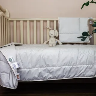 BABY ORGANIC LINEN / ОРГАНИ 100x135 / 40х60 Комплект в кроватку: одеяло всесезонное и подушка G-BOC-113