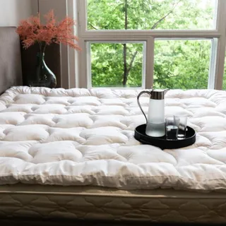 GRASS TOPPER COTTON / КОТТОНИ 90x200 Наматрасник-топпер стеганый всесезонный G-293