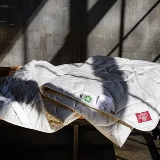 GRASS MATTRESS ORGANIC LINEN / ОРГАНИ 160x200 Наматрасник стеганый легкий G-38160