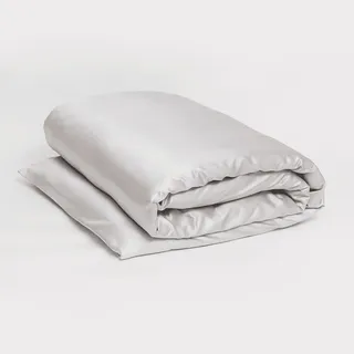 GRASS SILVERY GREY 150х200 Пододеяльник шелковый G-22150200
