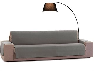 ISLANDIYA AQUASTOP 250 см Непромокаемая накидка на 4-х местный диван, цвет: серый