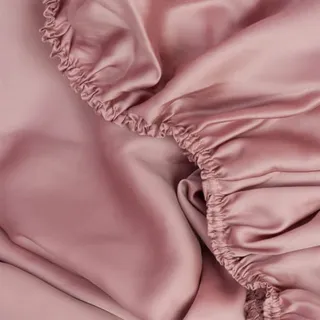 БРИЛЛИАНТ Роуз | Простыня на резинке 180x200x40 см | сатин, 100% тенсел G-16180200