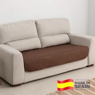 Дивандек 160 см непромокаемый, цвет: коричневый Глациар марон ECH_41/202-1