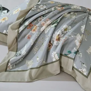 Asabella 2222-OSPS | Комплект полуторный с одеялом 160х220 | фланель, тенсел/хлопок 2222-OSPS