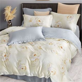 ASABELLA 2163-7 Постельное белье семейное: люкс-сатин, тенсел 100% 2163-7