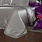ELEGANZE SILVER Евро: Шелковое постельное белье, 100% Mulberry TG009