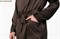 CHOCOLATE XXXXL (56-58) Мужской шелковый халат, 100% Mulberry MRCH2004XL