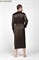 CHOCOLATE XXXXXL (58-60) Мужской шелковый халат, 100% Mulberry MRCH2005XL