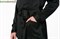 BLACK XXXXXL (58-60) Мужской шелковый халат, 100% Mulberry MRBL2005XL