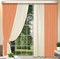 Комбинированные шторы Софт-Дуэт персик/сливки - фото 104421