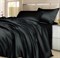 BLACK Евро: Шелковое постельное белье, 100% Mulberry - фото 105249