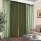 Комбинированные шторы Габриэль 145х250, 2 шт., хаки/фисташковый 72531