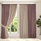 Готовые шторы Кармен Дуэт 200х260, 2 шт. розово-бежевые 510097