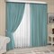 Готовые шторы Кармен 200х260, 2 шт. бирюза 510087