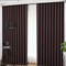 Готовые шторы Блэкаут Марианна Венге 200х270, 2 шт. с вуалью 100016-7072/1б