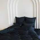 БРИЛЛИАНТ черный | Наволочки 70x70 см, 2 шт. | сатин, 100% тенсел G-117070
