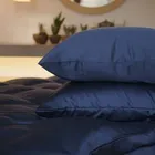 БРИЛЛИАНТ синий | Наволочки 50x70 см, 2 шт. | сатин, 100% тенсел G-155070