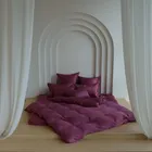 БРИЛЛИАНТ Пурпур | Простыня 240x260 см | сатин, 100% тенсел G-13240260