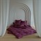 PURPLE BRILLIANT GRASS 200х200х40 Простыня на резинке G-131200200