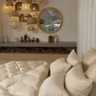 БРИЛЛИАНТ | Простыня на резинке 200x200x40 см | сатин, 100% тенсел G-241200200