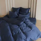 БРИЛЛИАНТ синий | Пододеяльник 160x220 см | сатин, 100% тенсел G-15160220