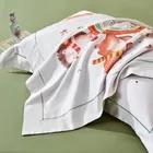 Омвери | Комплект полуторный | люкс-сатин, 100% египетский хлопок 2313-4XS