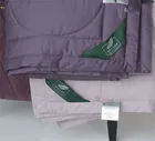 FLAUM FARBE 200х220 Одеяло стеганое легкое, цвет: фиолетовый/серый NF-462073
