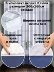 Комплект штор Кармен 150х260 с вуалью, индиго 60090