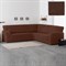 АЛЯСКА МАРОН Чехол на классический угловой диван от 270 до 480 см универсальный - фото 43368